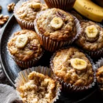 Maple Banana Nut Muffins