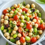 Chickpea and Edamame Salad
