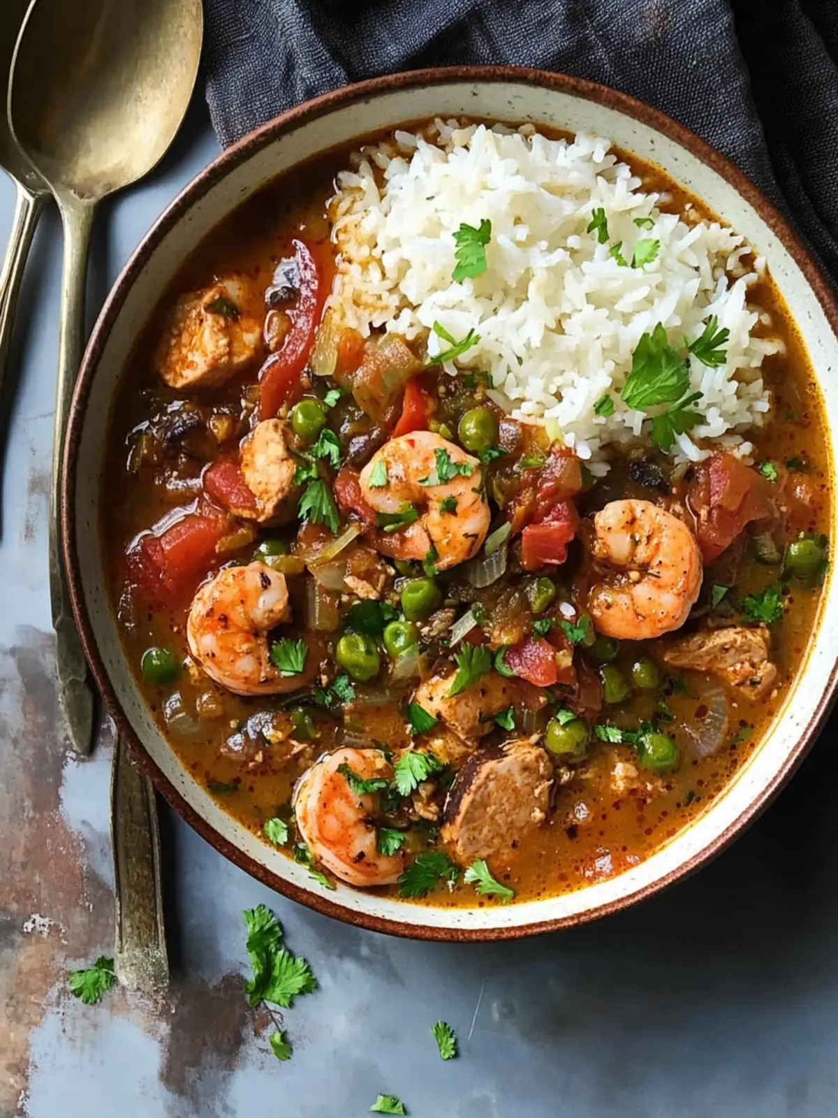 Traditional Cajun Gumbo