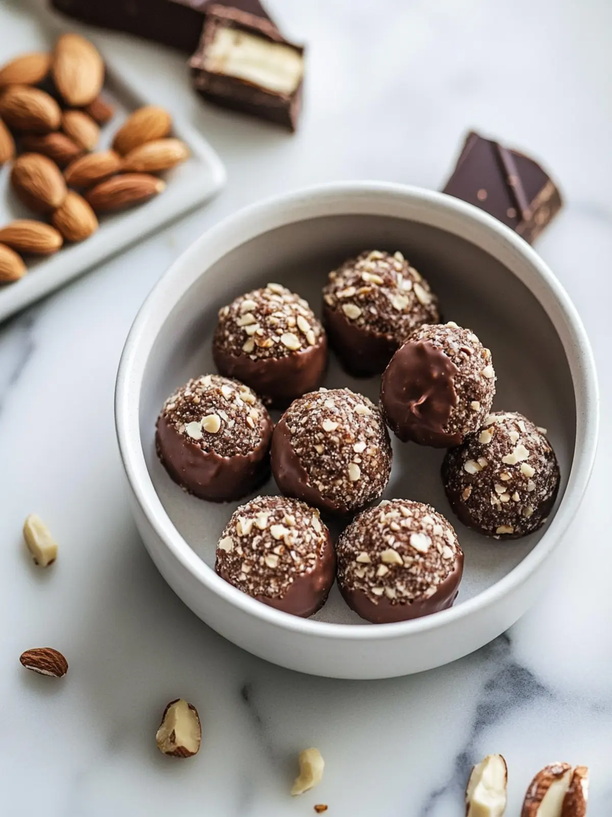 Nutty Chocolate Ball Cookies