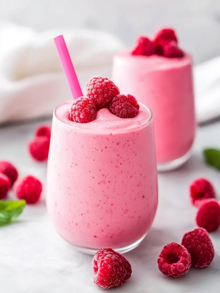 Creamy Raspberry Smoothie Recipe