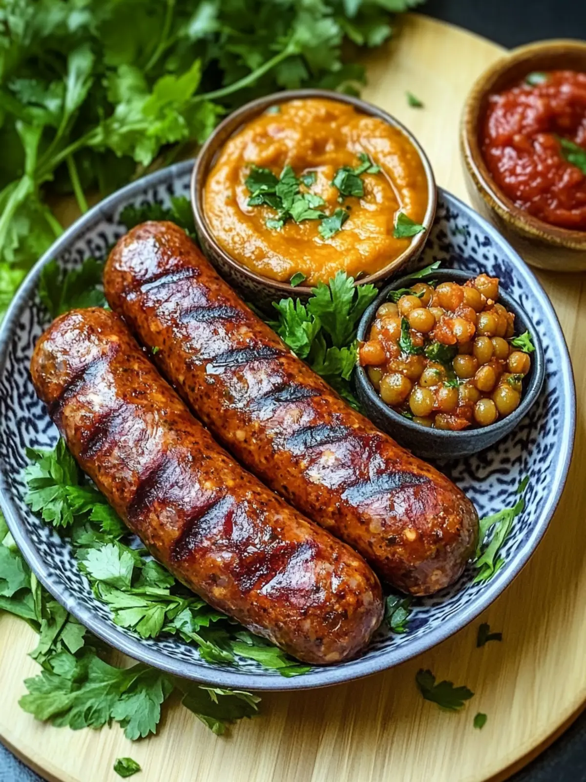 Homemade Smoky Chickpea & Lentil Sausage with a Kick
