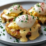 Mouthwatering Latke Eggs Benedict