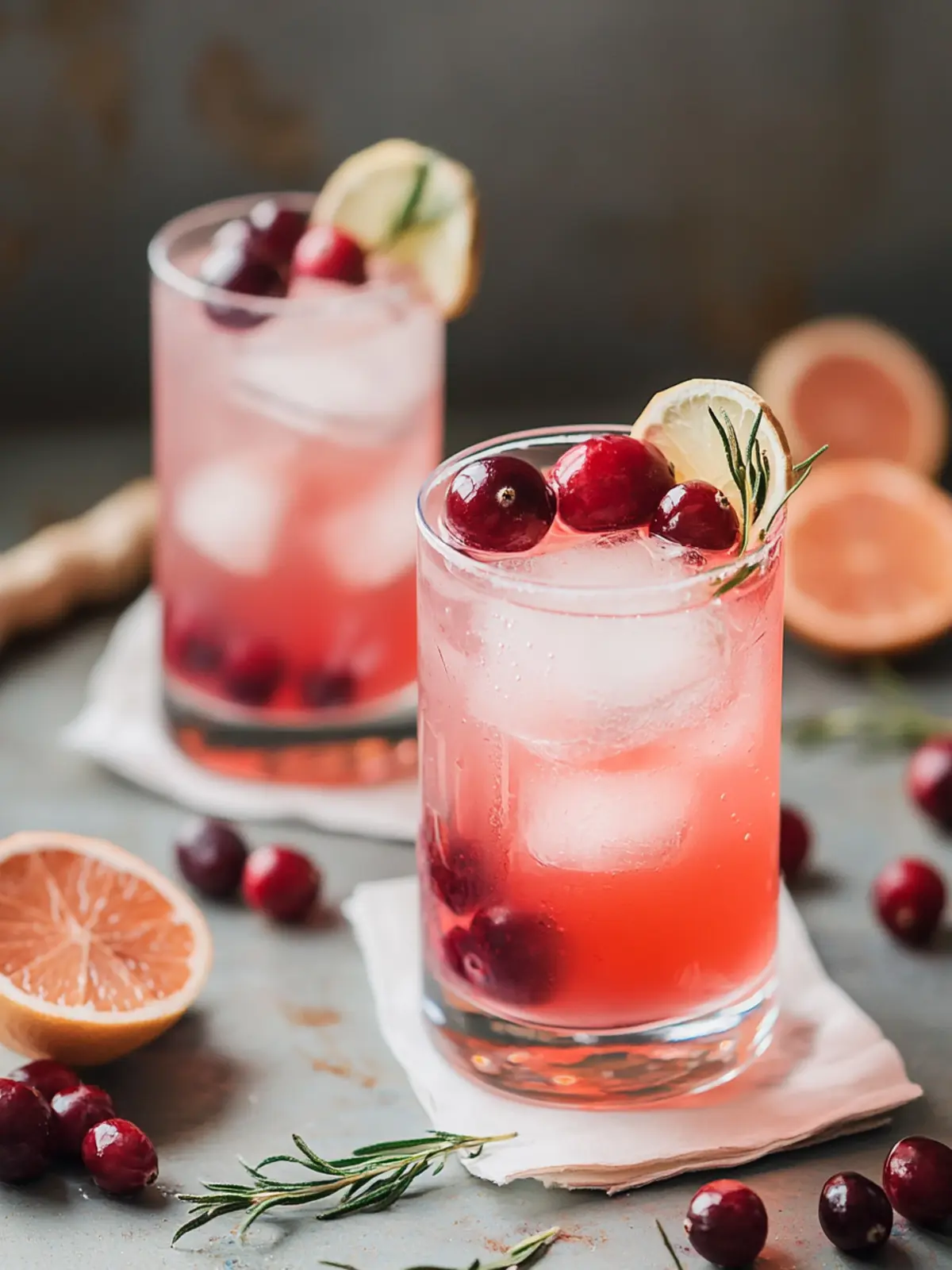 Cranberry Ginger Paloma