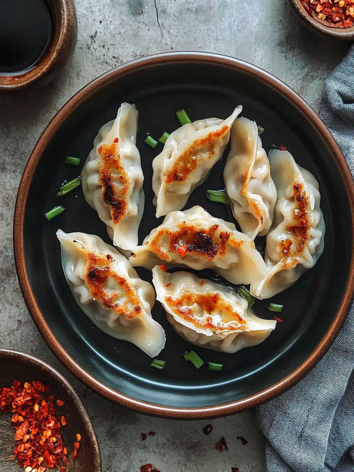 Pork and Chive Dumplings