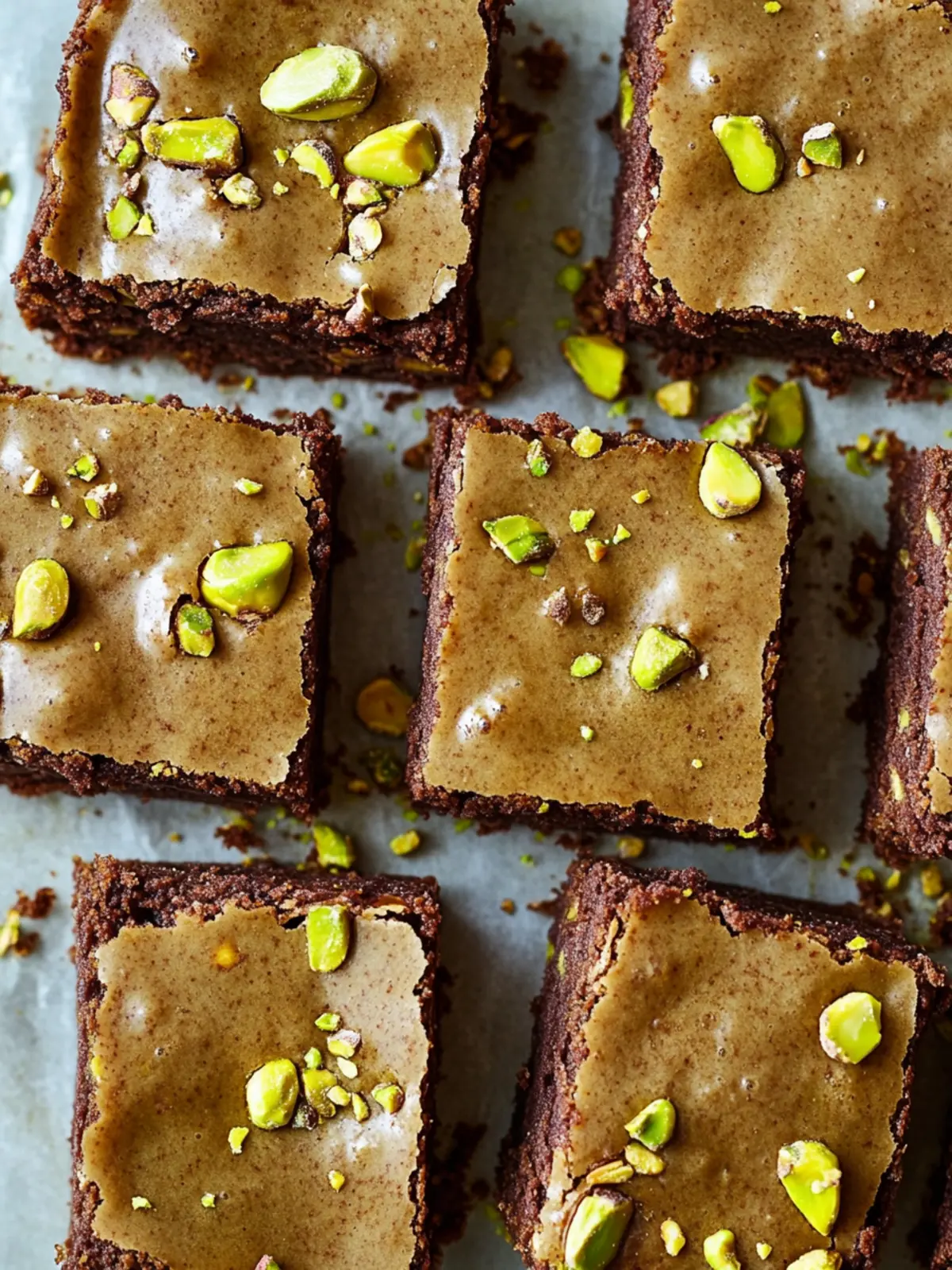 Pistachio Brownies