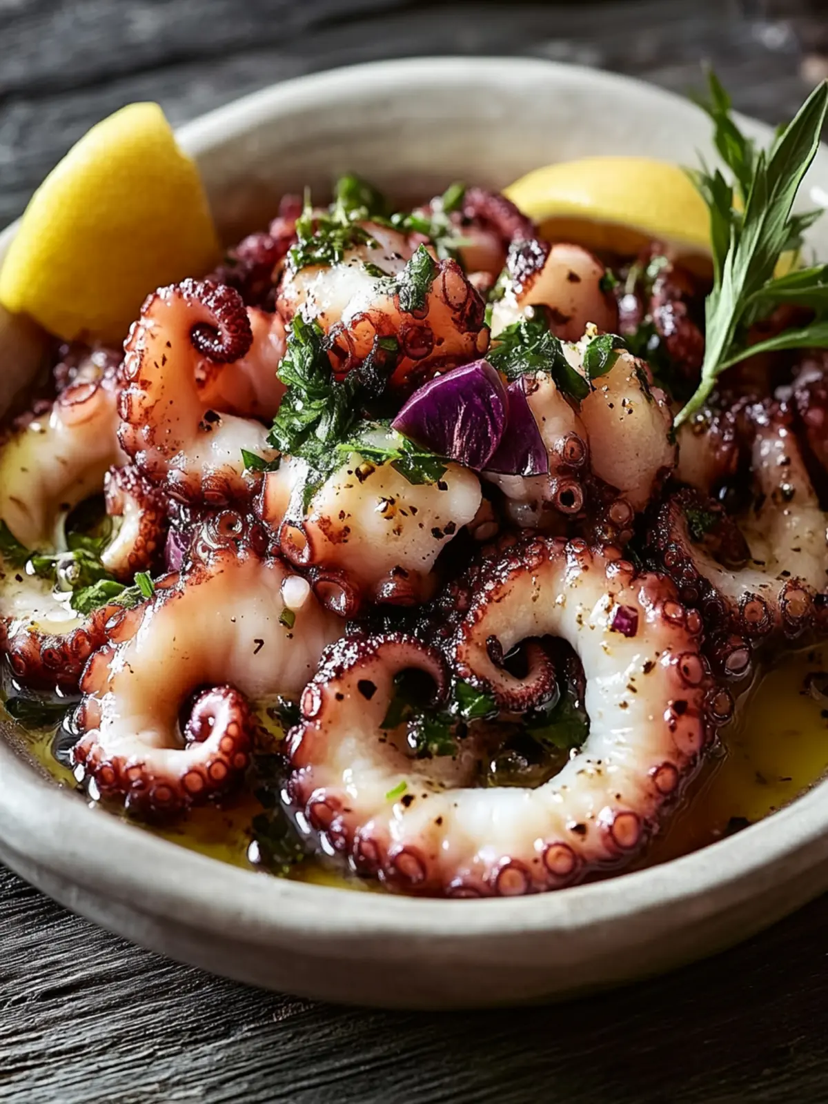 Marinated Octopus