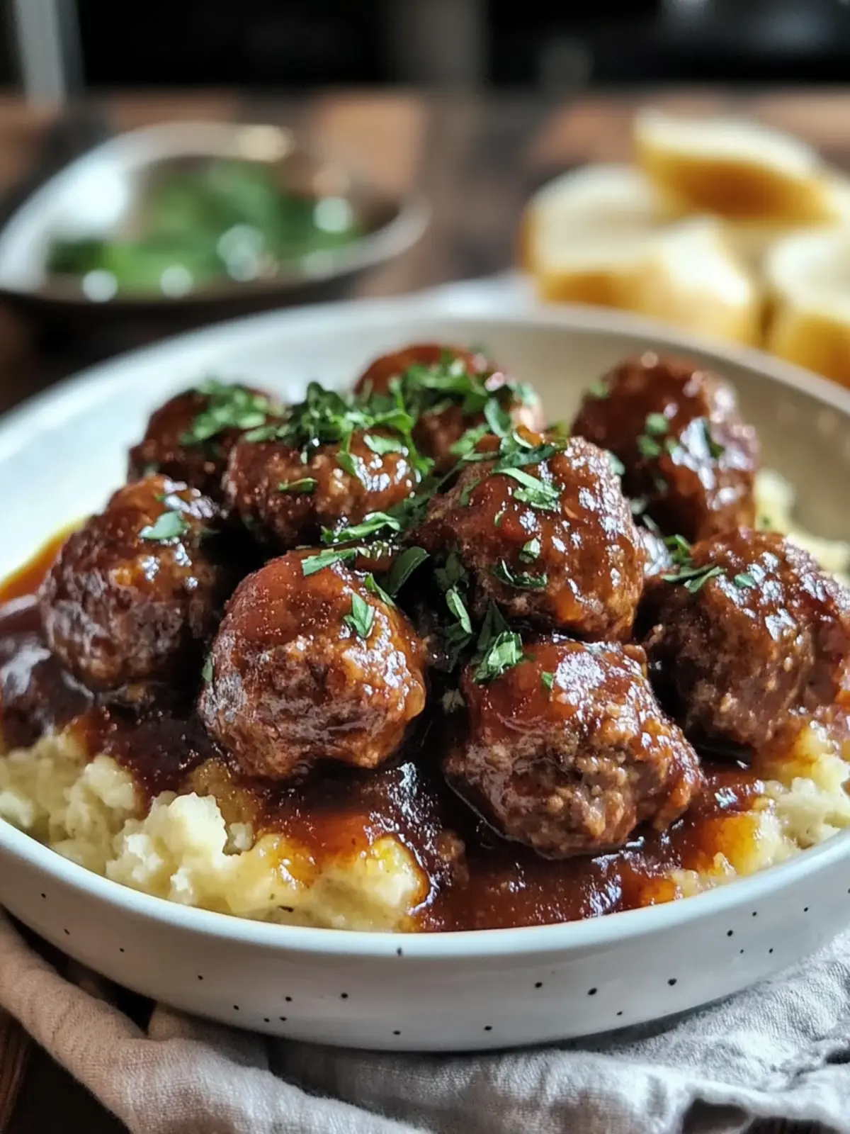 Red Wine Meatballs Recipe