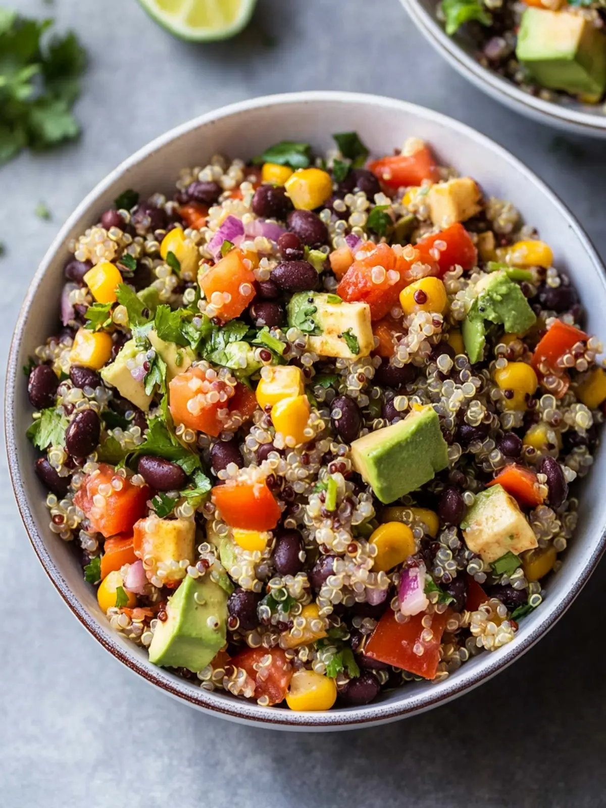 Black Bean Quinoa Salad