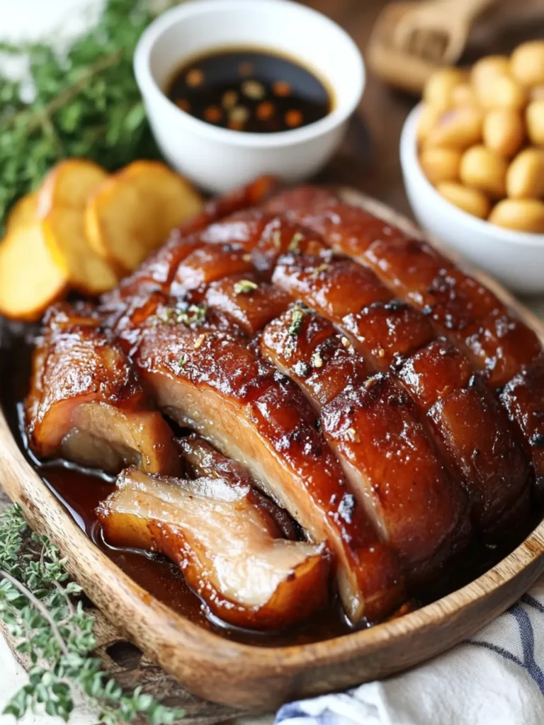 Easy Pork Hamonado Recipe using Pork Belly