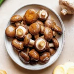 Garlic Butter Miso Mushrooms