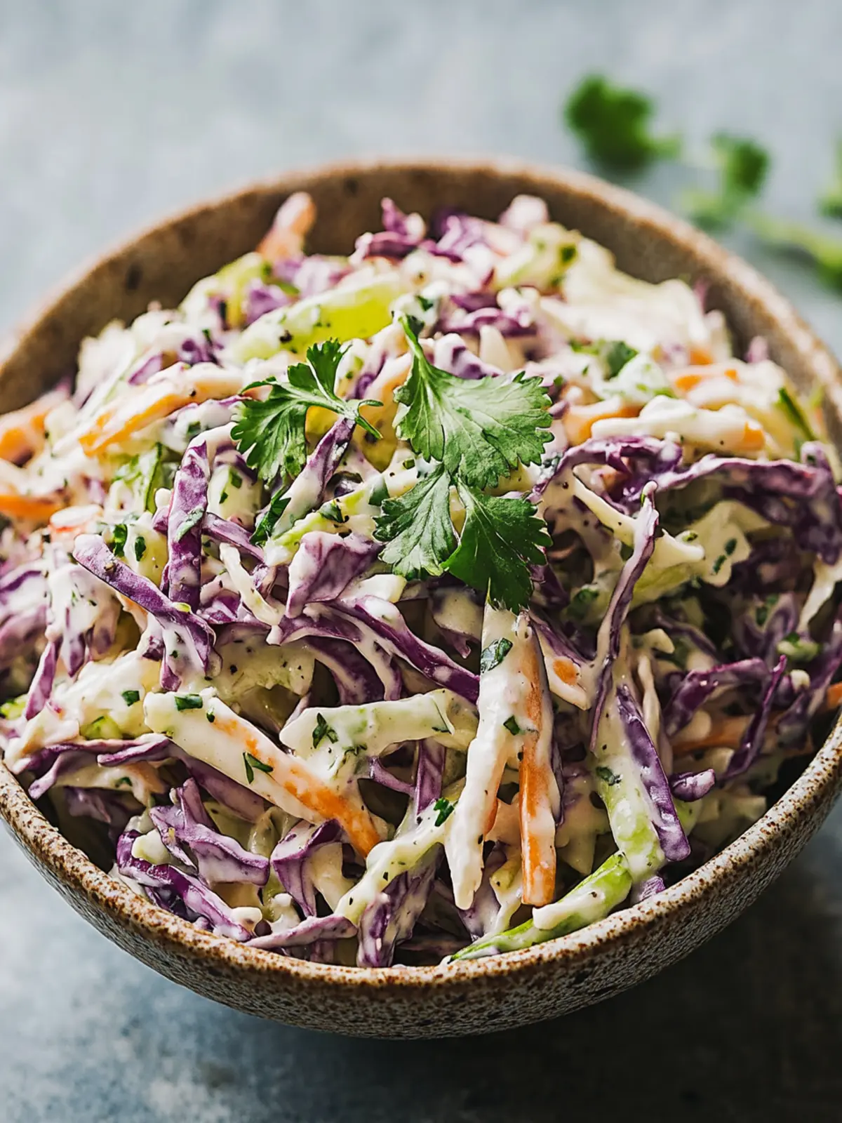 Cilantro Lime Coleslaw