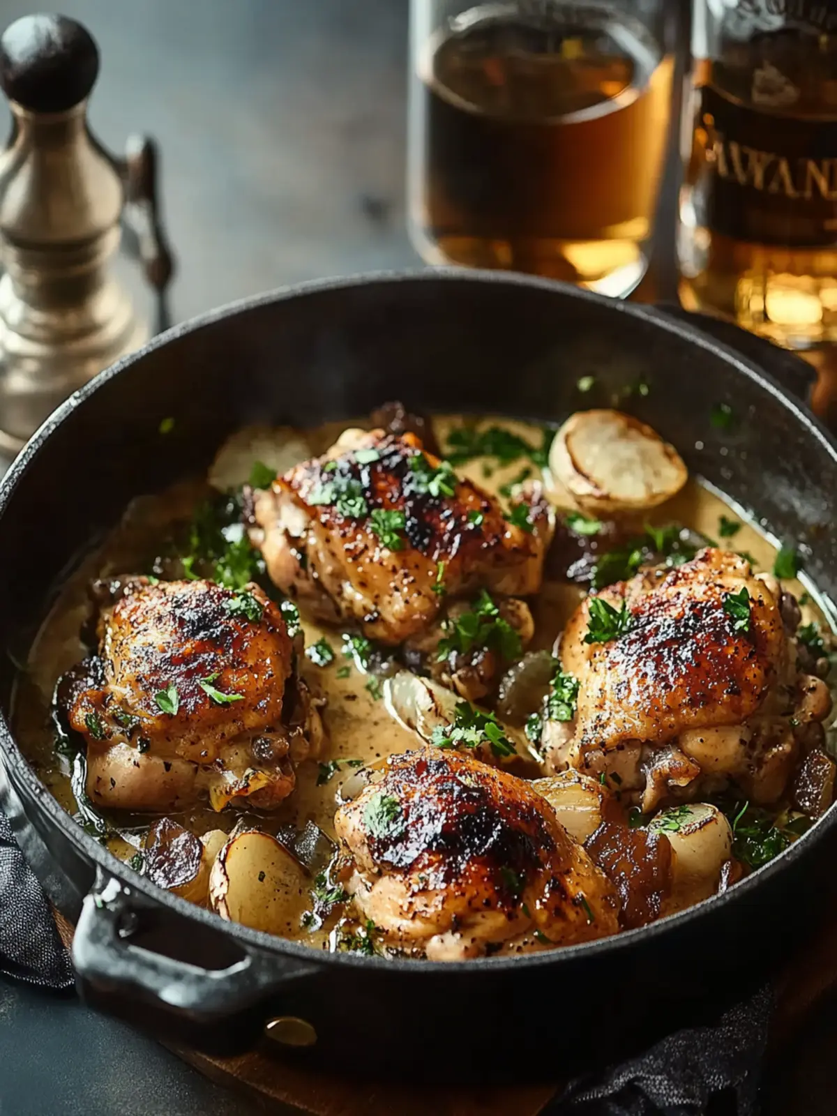 Irish Whiskey Chicken