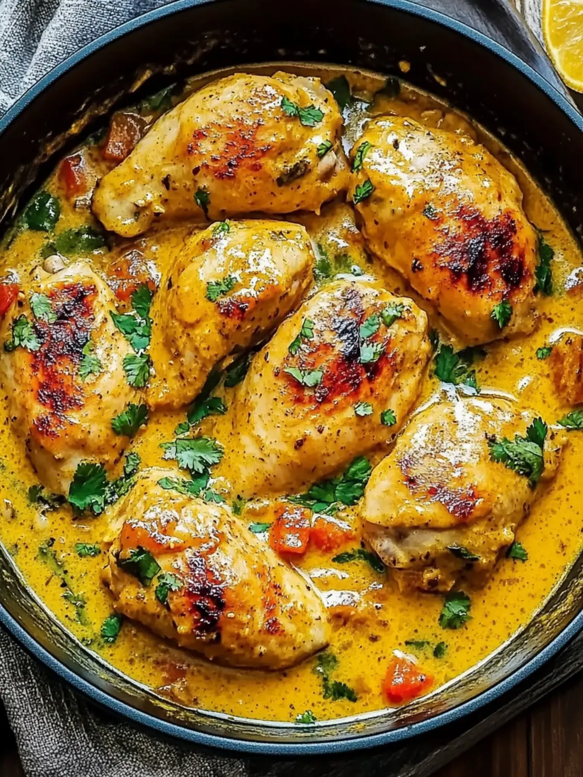 Spicy Brazilian Coconut Chicken