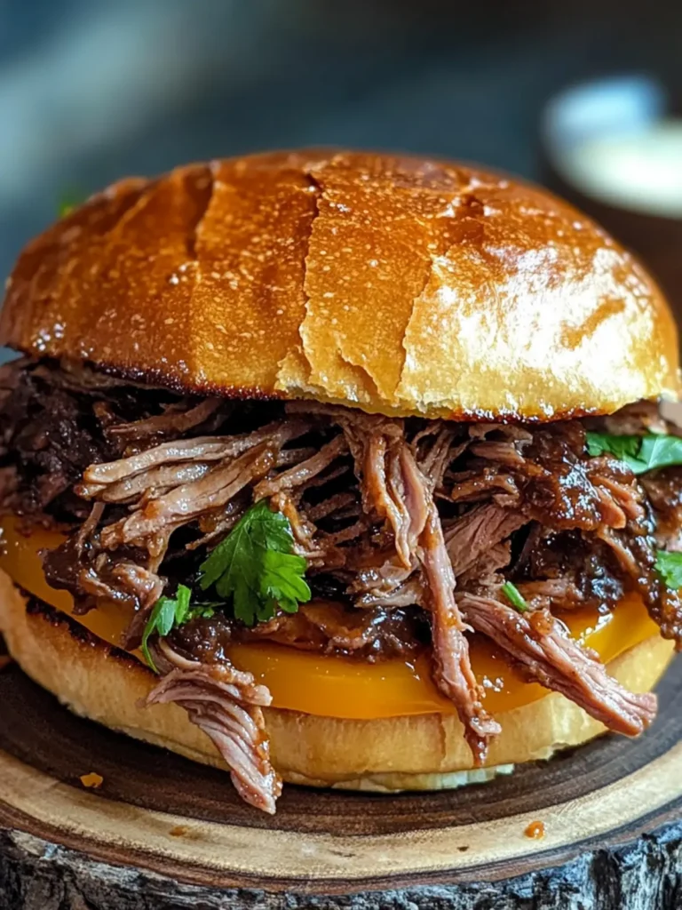 Pulled Beef Sandwich