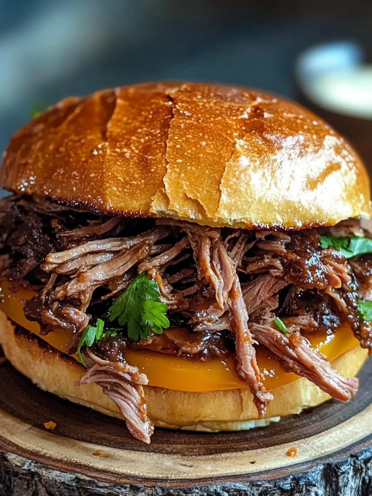 Pulled Beef Sandwich