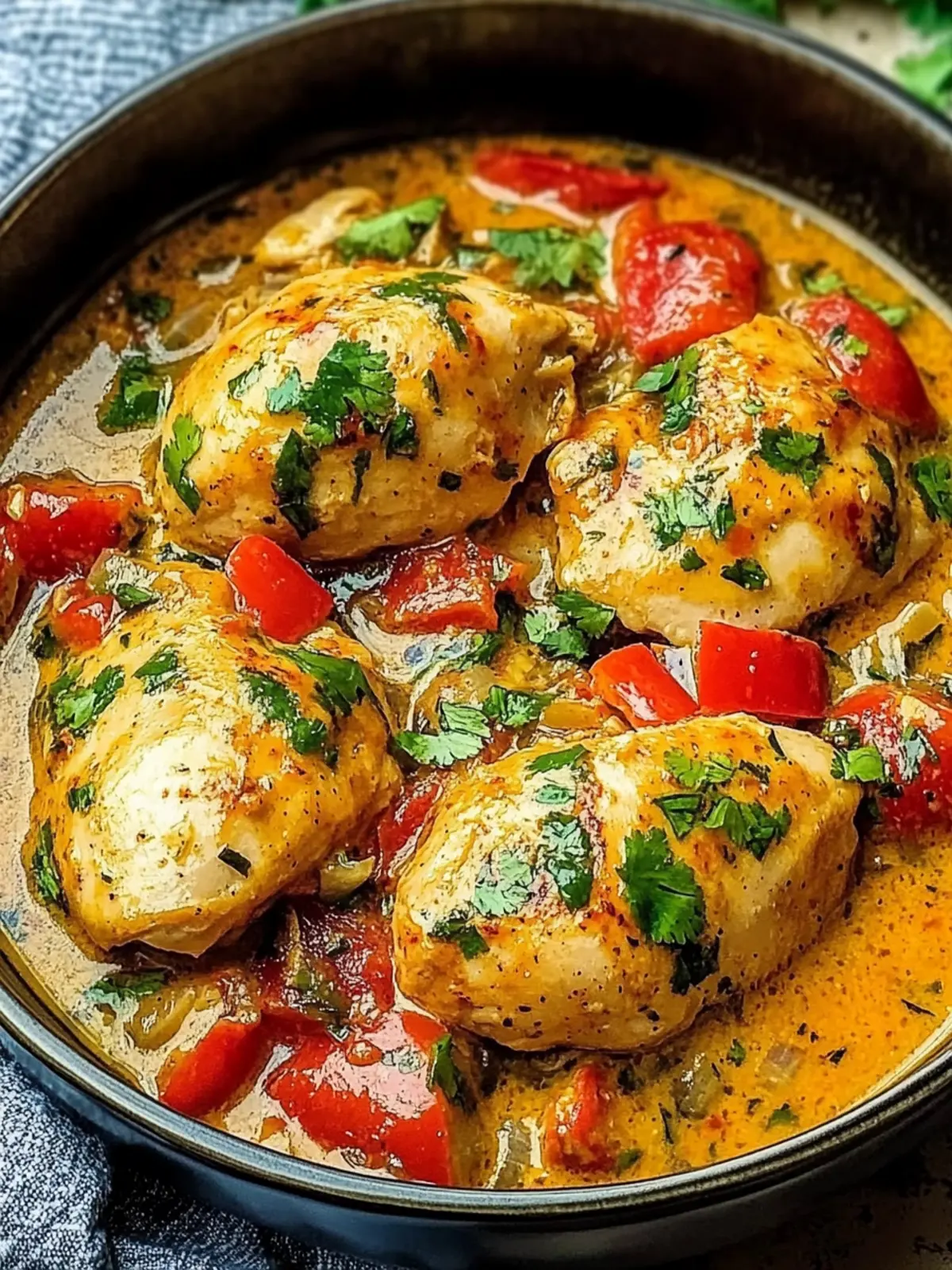 Spicy Brazilian Coconut Chicken