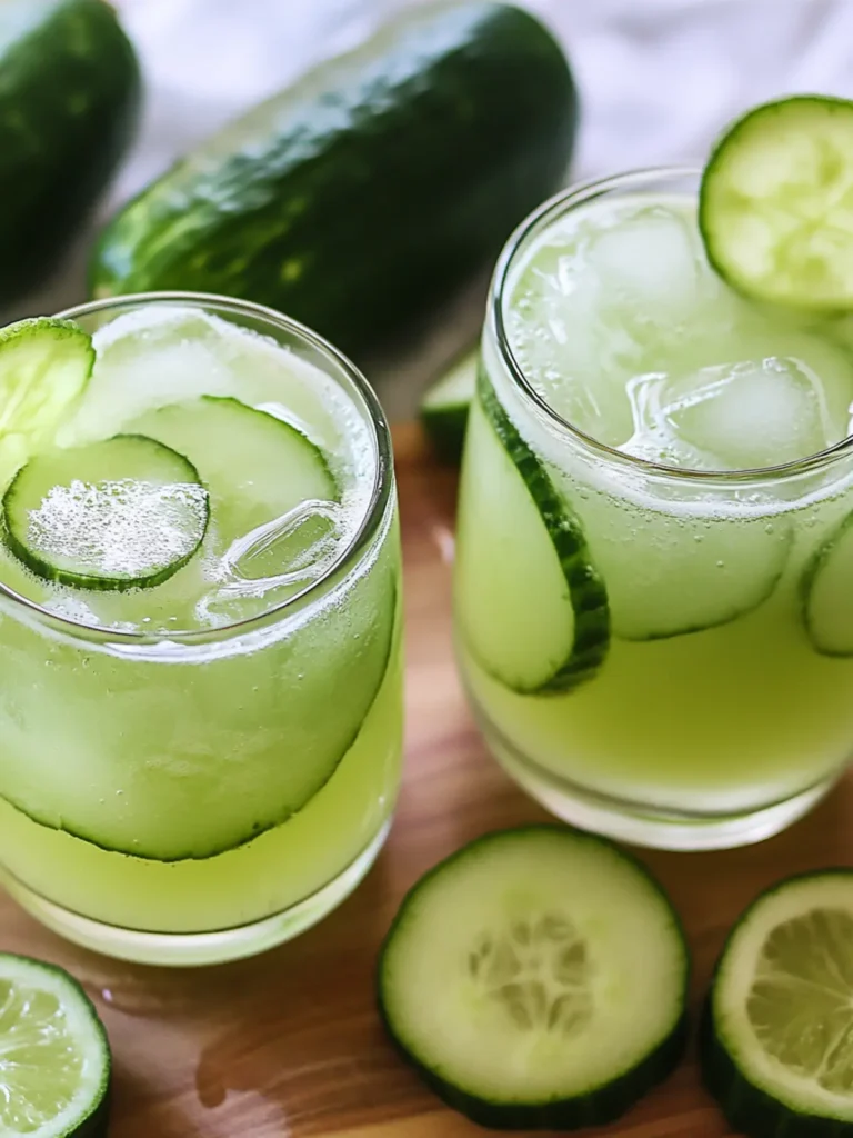 Cucumber-Lime Agua Fresca with Coconut Water