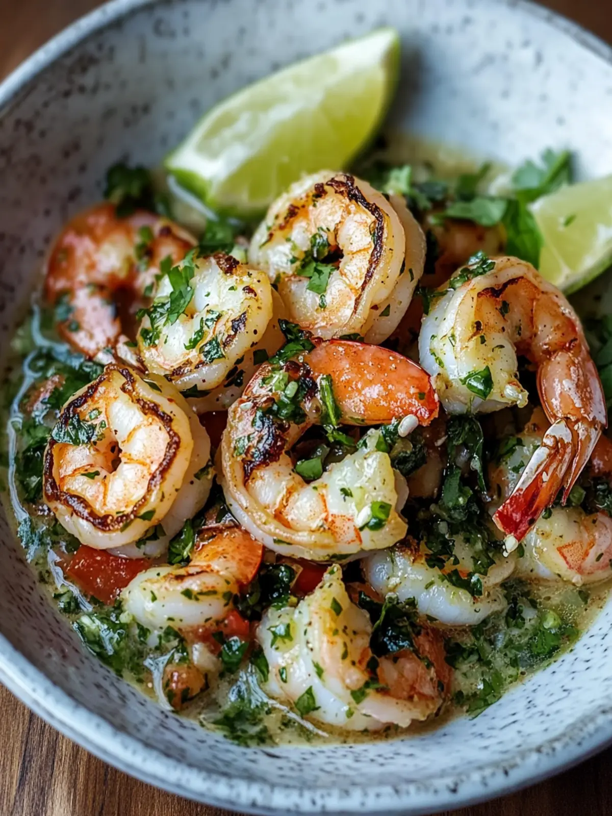 Shrimps in Culichi Salsa