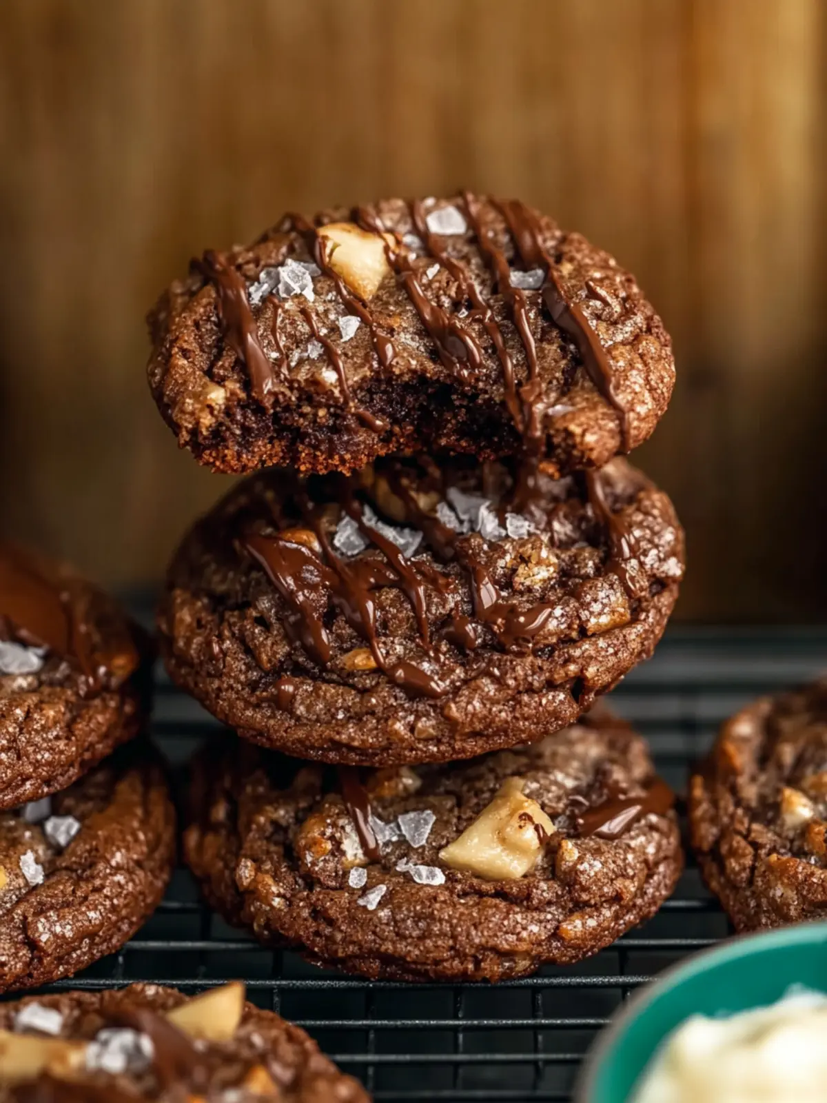 German Chocolate Cookies