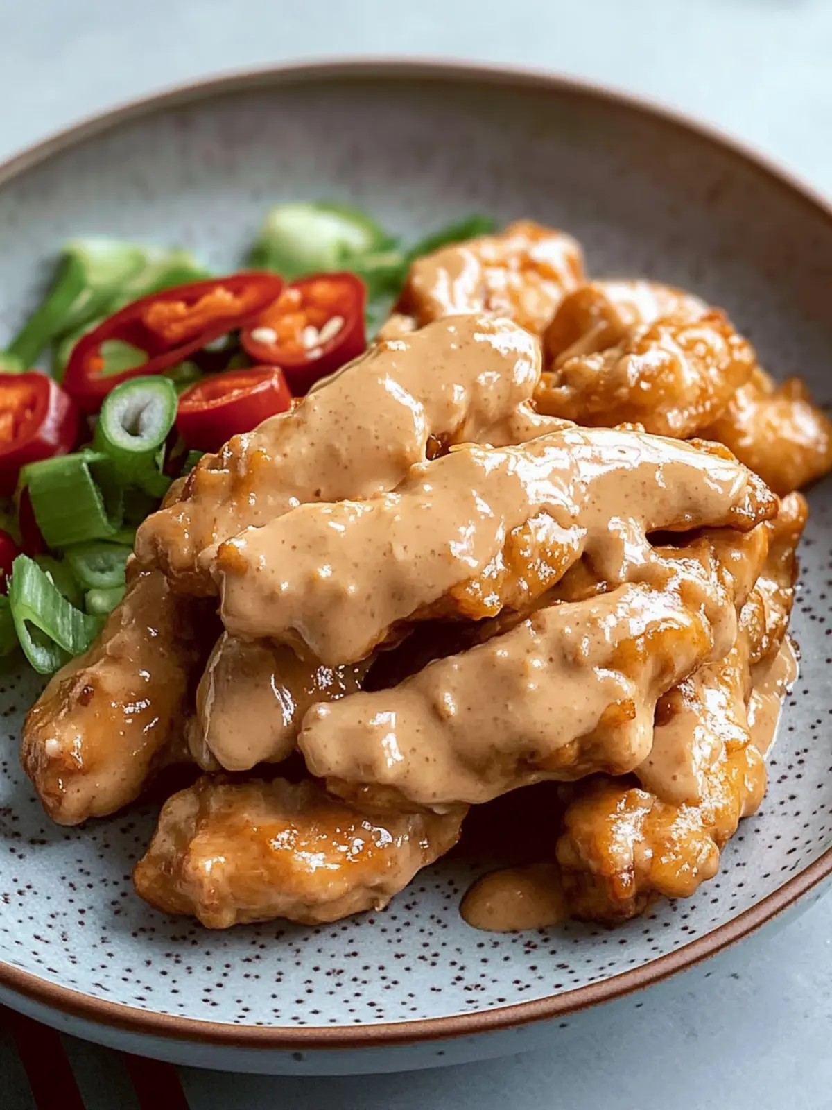 Chinese Peanut Butter Chicken Recipe