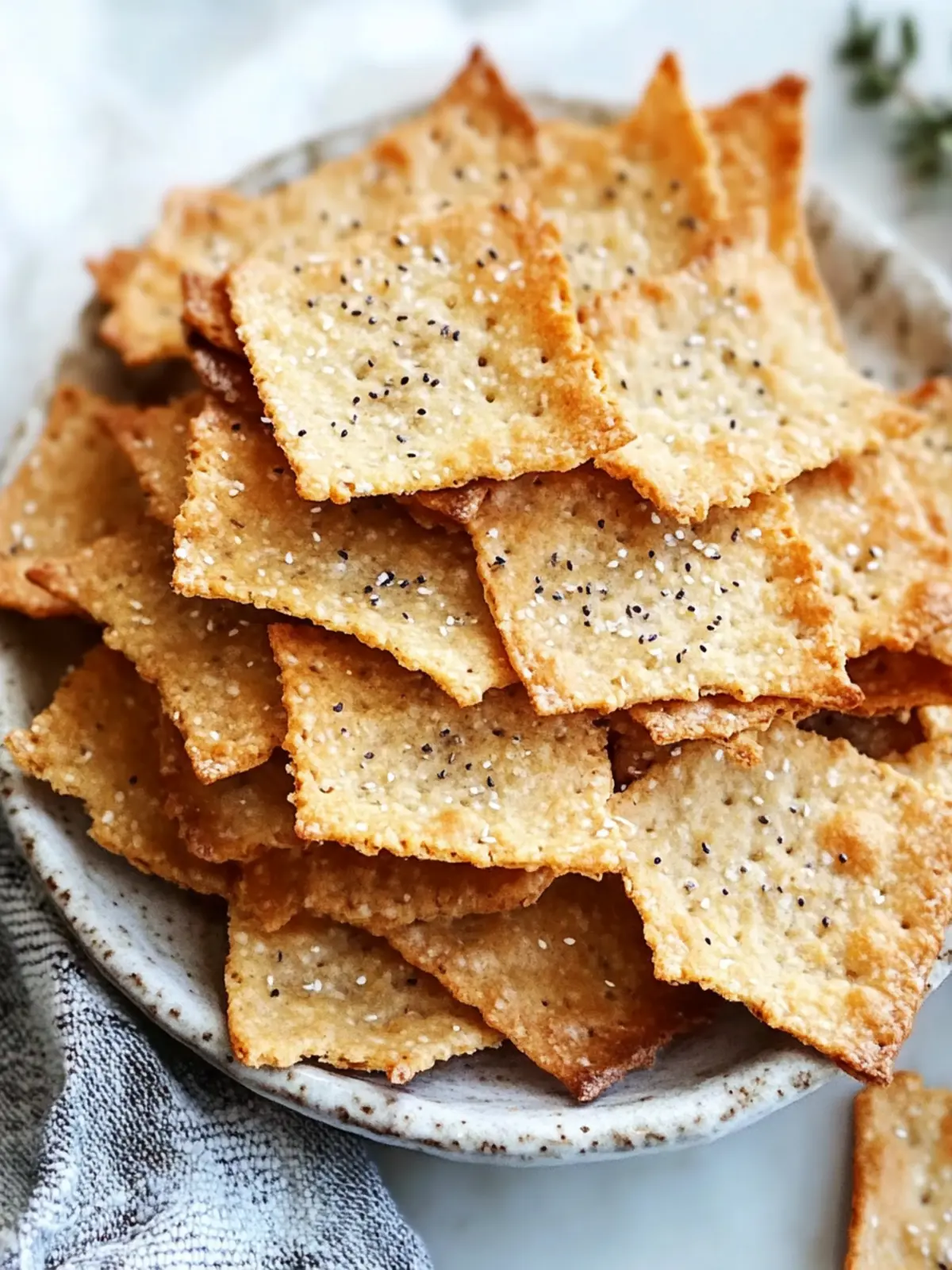 Sourdough Discard Crackers