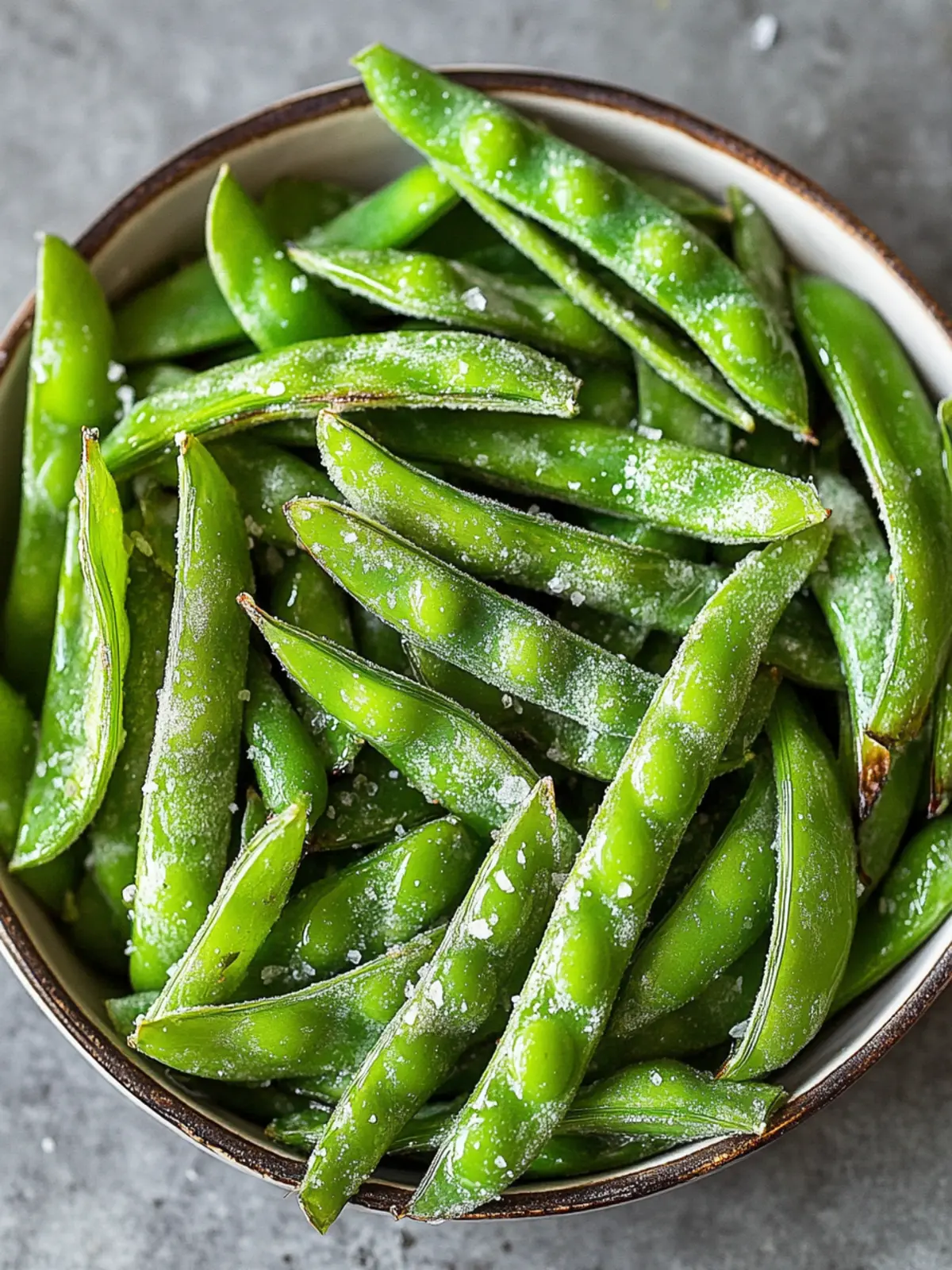 Roasted Sugar Snap Peas