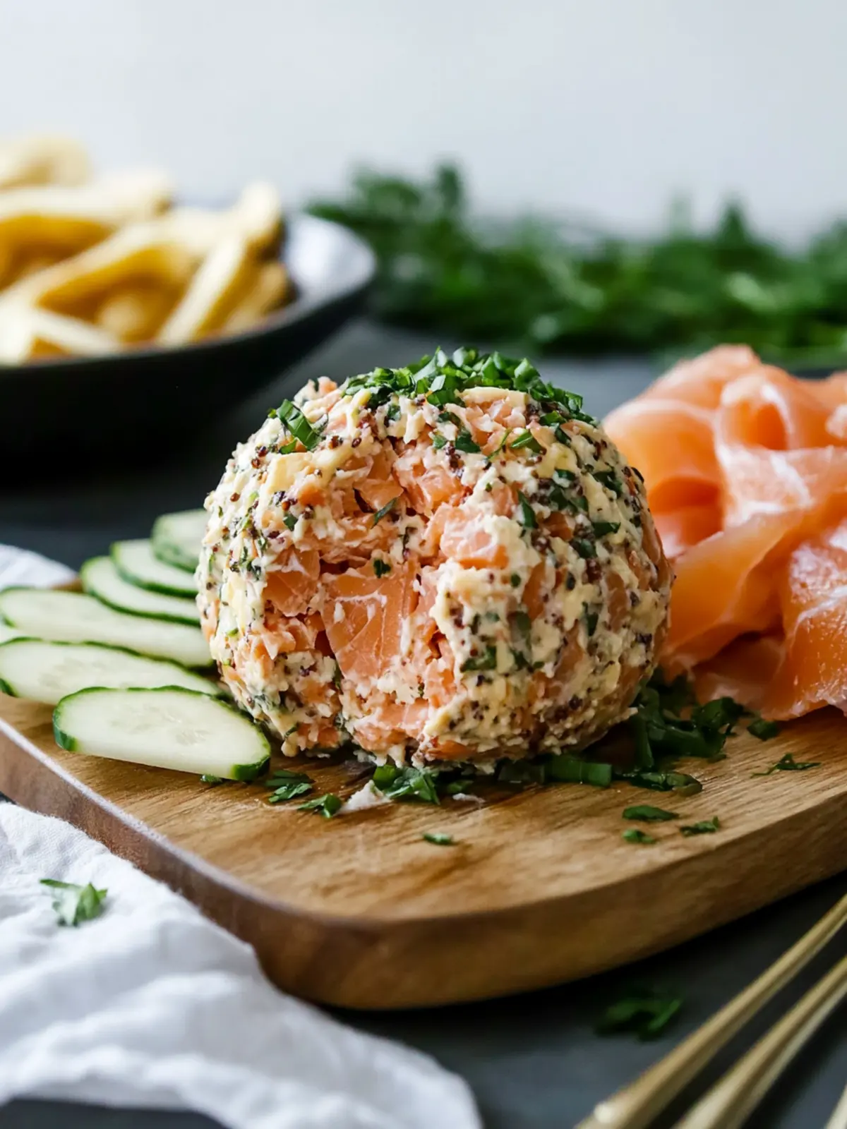 Smoked Salmon Cheese Ball