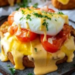 Breakfast Grilled Cheese Eggs Benedict