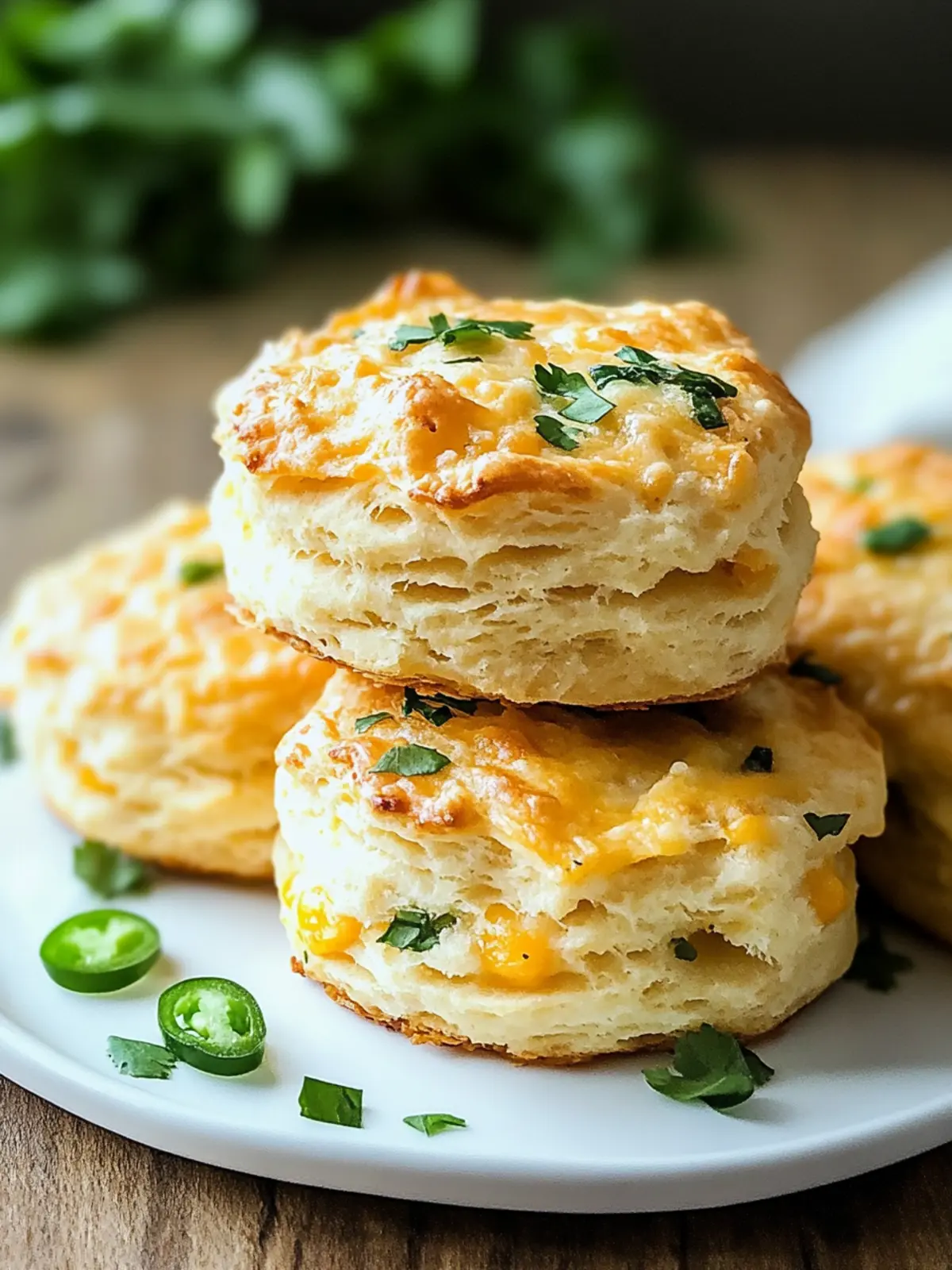 Jalapeno Cheddar Biscuits