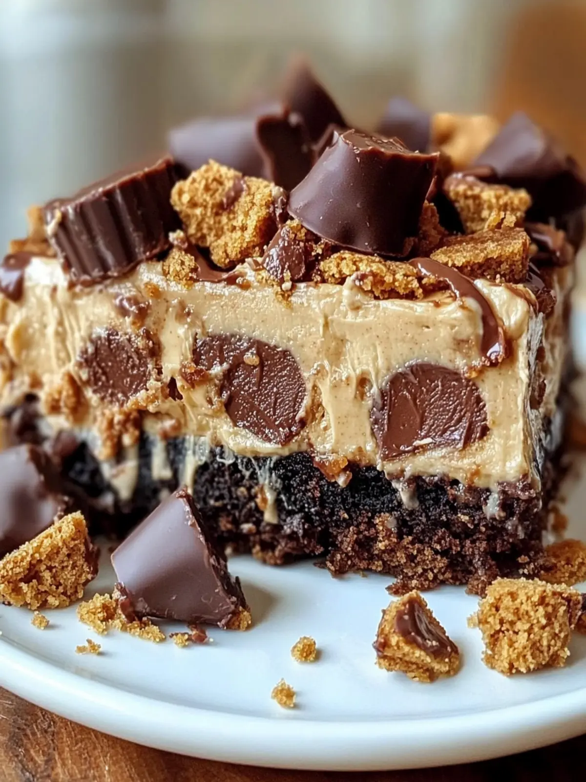 Peanut Butter Cup Dump Cake