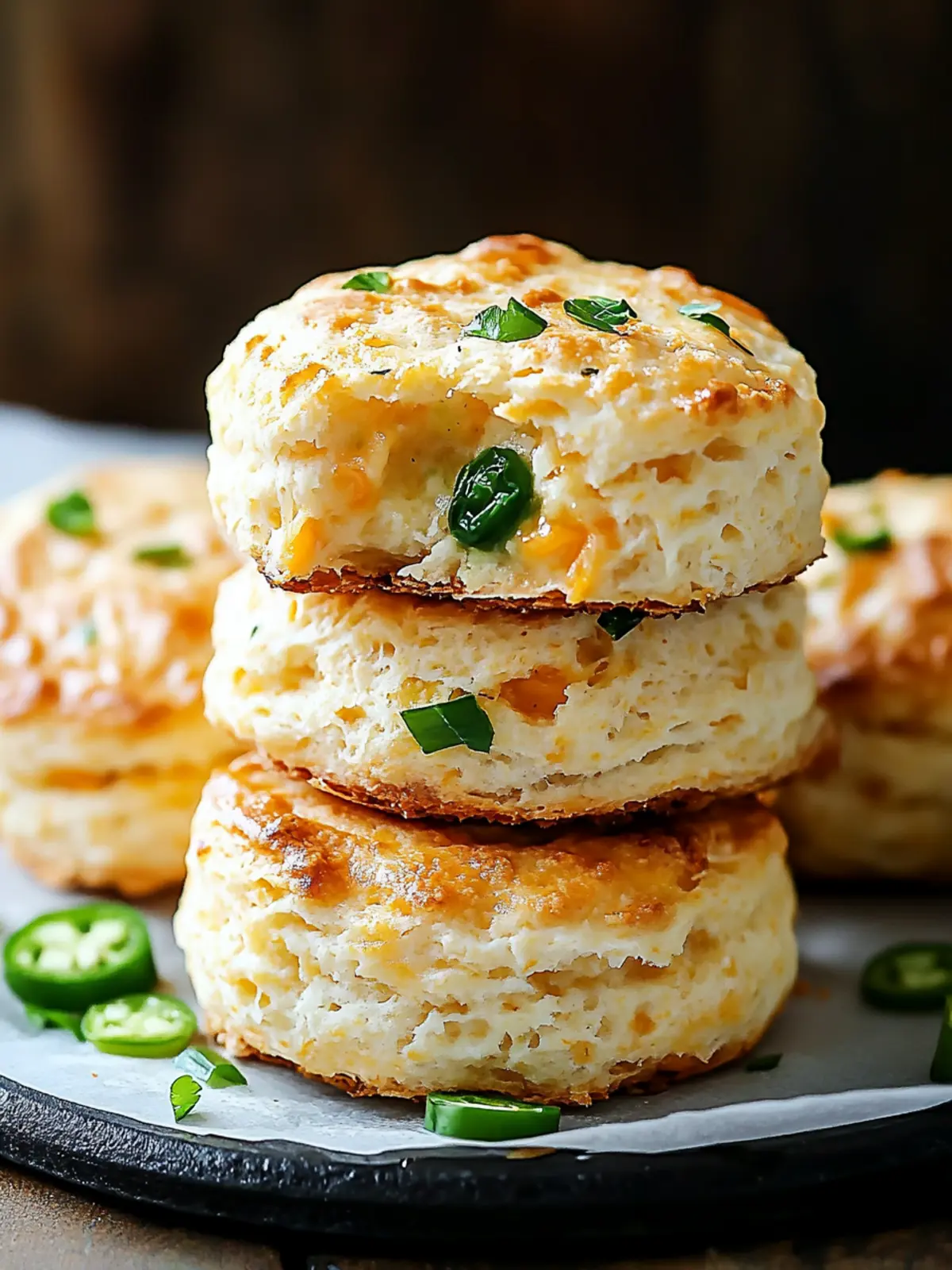 Jalapeno Cheddar Biscuits