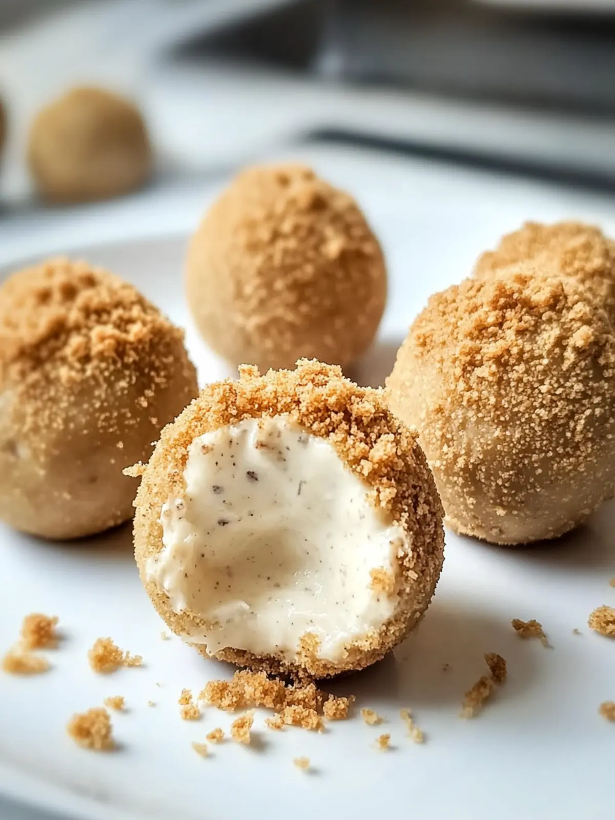 Biscoff Cheesecake Protein Balls