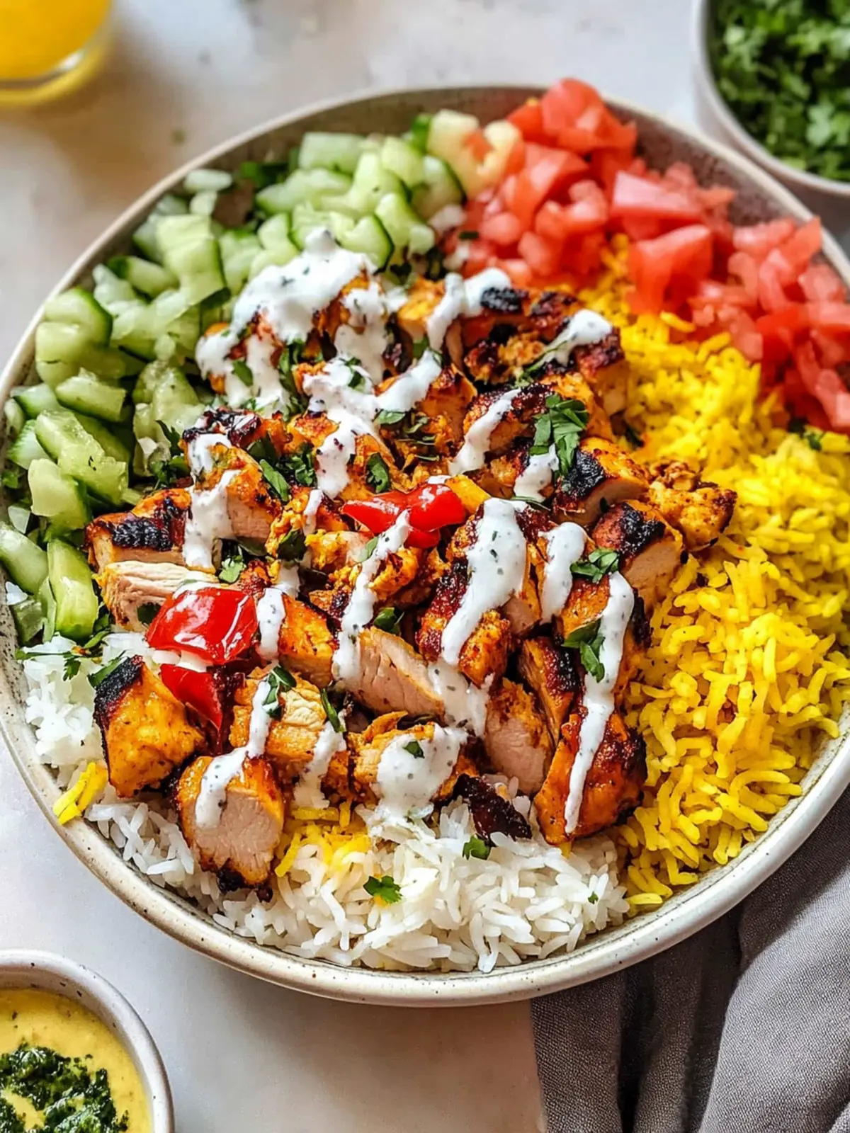 Halal Cart Chicken and Rice