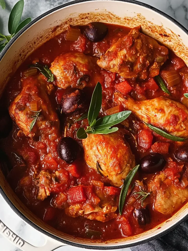 Chicken Cacciatore