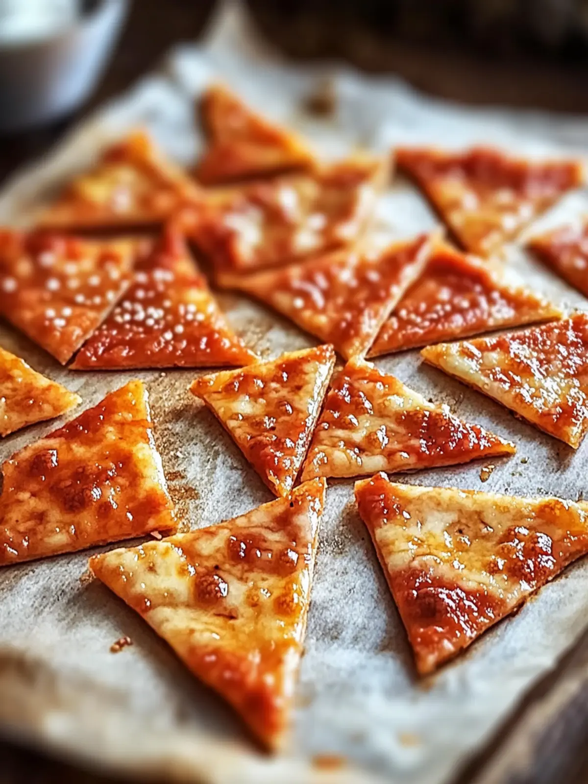 Crispy Pizza Chips