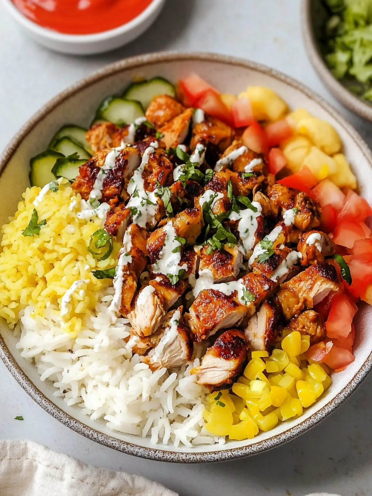 Halal Cart Chicken and Rice