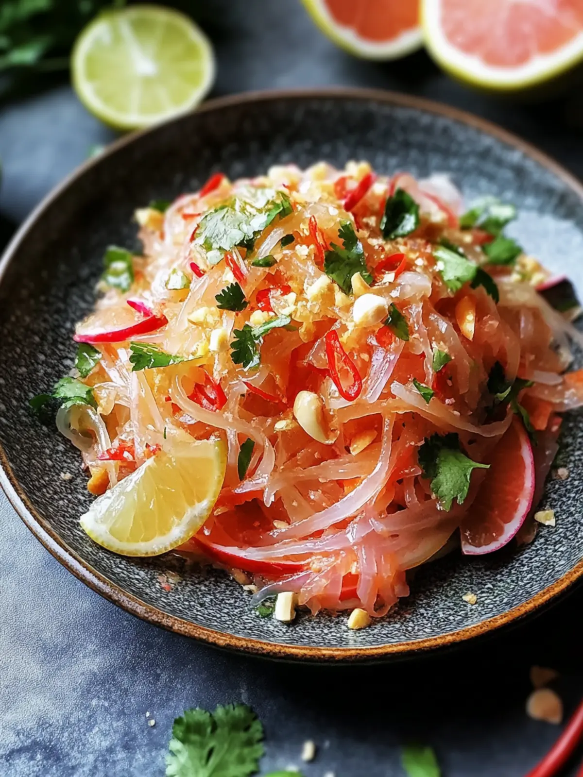 Zesty Authentic Thai Pomelo Salad