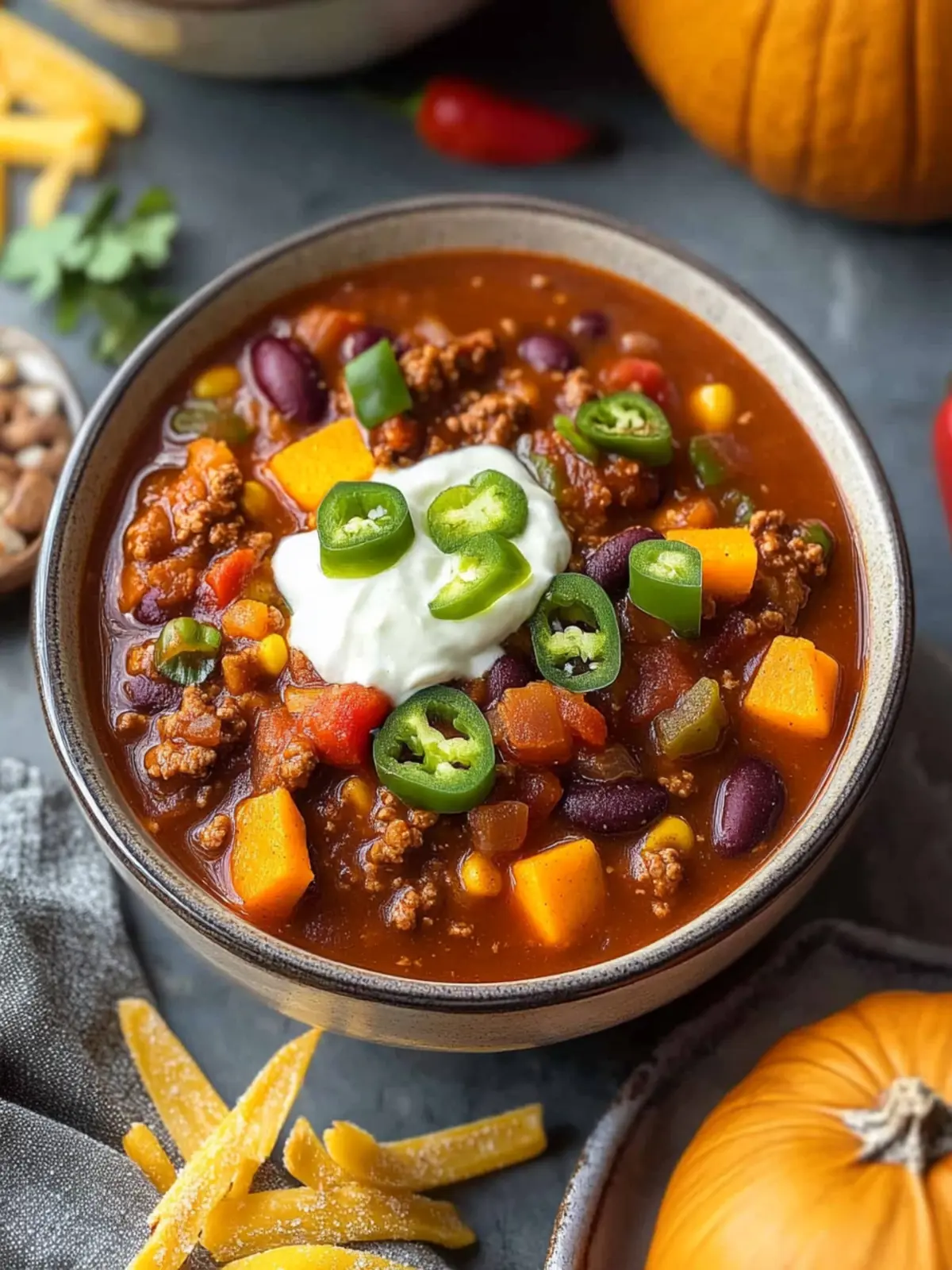 Easy Pumpkin Chili
