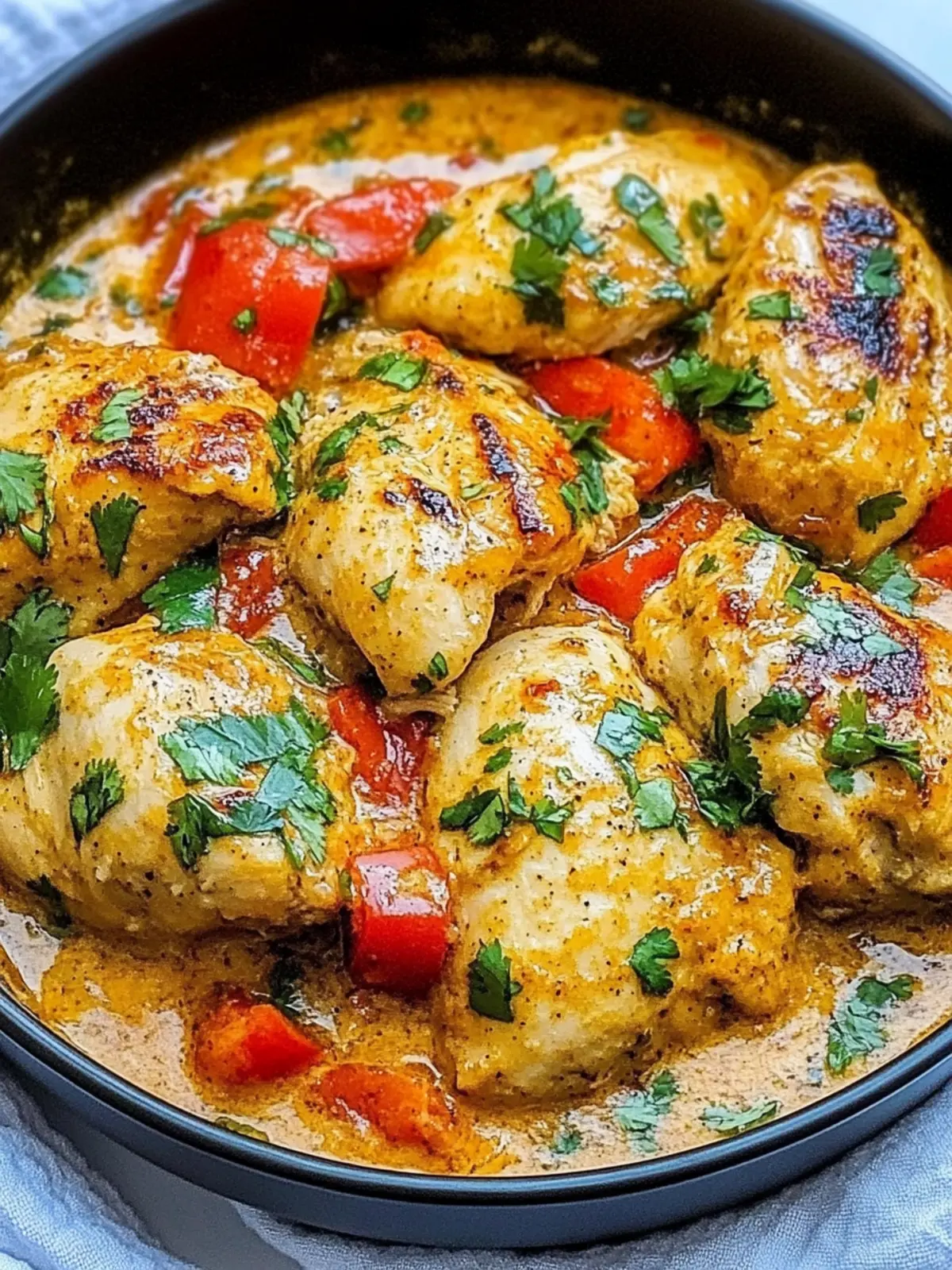 Spicy Brazilian Coconut Chicken