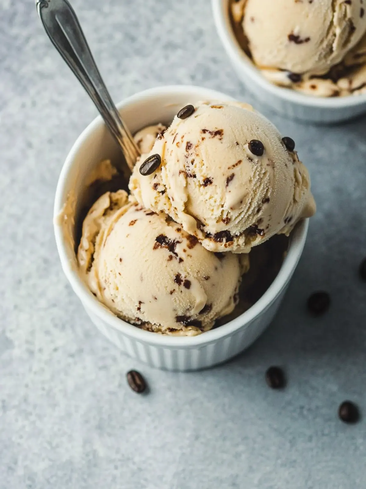 No-Churn Coffee Ice Cream
