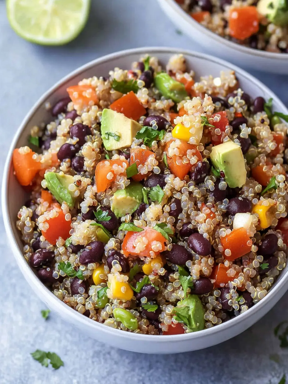 Black Bean Quinoa Salad