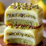 Lemon Pistachio Milk Cake
