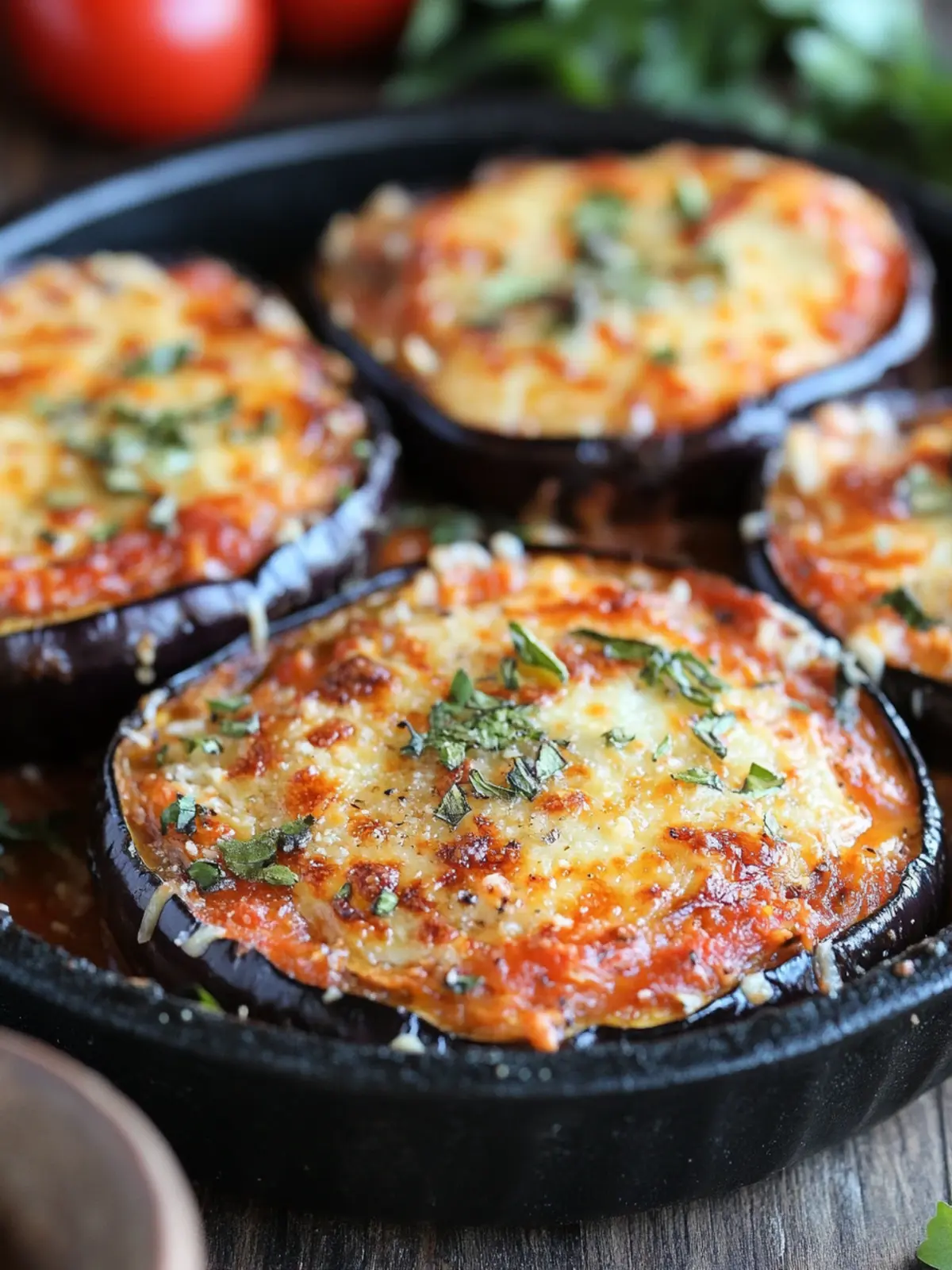 Roasted Eggplant Parmesan