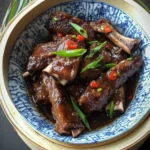 Steamed Pork Ribs with Black Beans