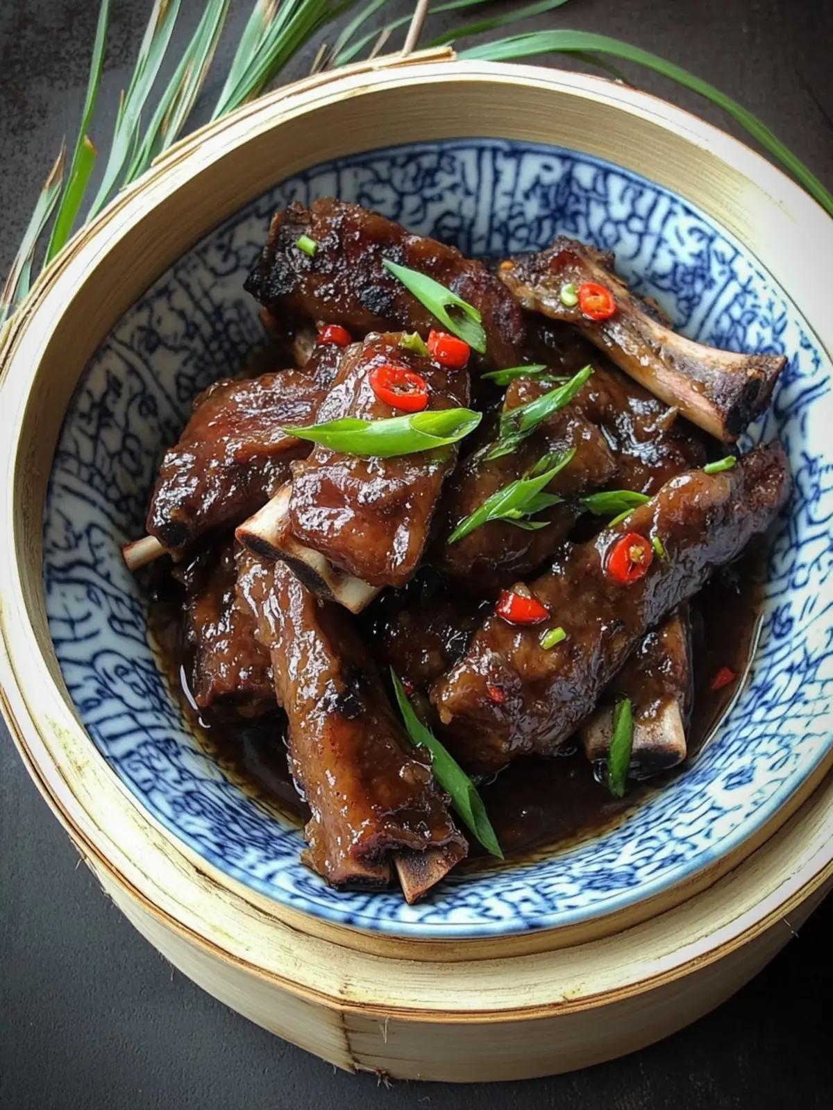 Steamed Pork Ribs with Black Beans