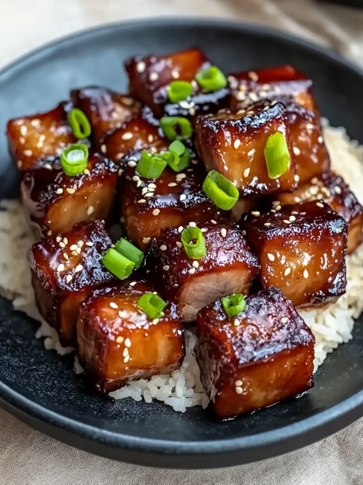 Crispy Glazed Pork Belly