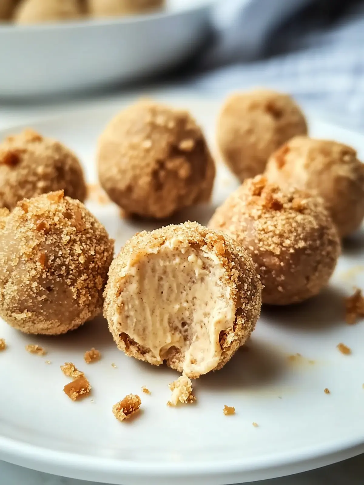 Biscoff Cheesecake Protein Balls