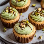 Pistachio Cream Cookie Cups