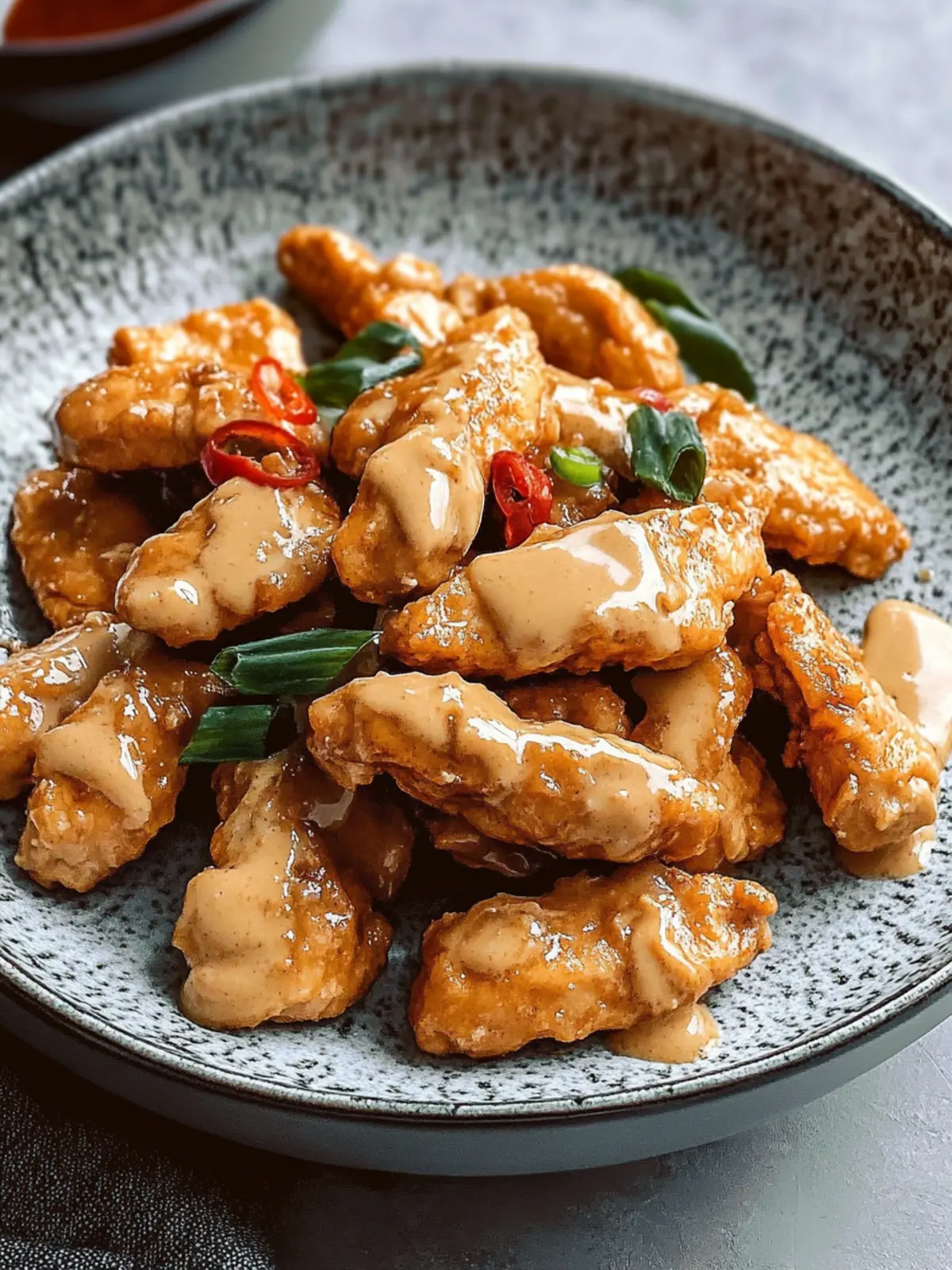 Chinese Peanut Butter Chicken Recipe